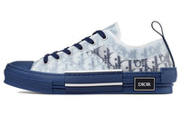 DIOR B23 Low Top Blue Oblique