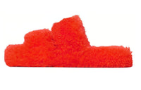 CELINE Triomphe Slide Slippers Women's Orange