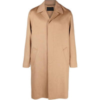 PRADA Single breasted Midi Coat