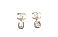 CHANEL Metal Earrings Women's Gold