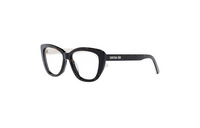 DIOR Acetate Irregular Shape Eyeglass Frames Men's Black