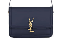 SAINT LAURENT Leather Tofu Bag, Crossbody Bag, Shoulder Bag Women's