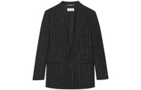 SAINT LAURENT SS22 Business Suits Coats Men's Black