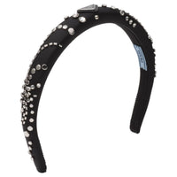 PRADA Re-Nylon Crystal-embellished Headband