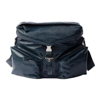 PRADA Leather Crossbody Bag, Shoulder Bag Men's Denim
