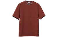 HERMES T-Shirts Men Brick Red