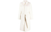 CELINE Coats Women's White