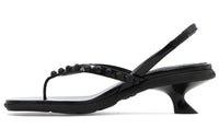 MIU MIU One Strap Sandals Women's Black