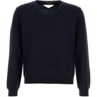 PRADA V Neck Knitted Cropped Sweater