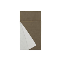 HERMES Blend Knit Scarves Men's Green