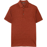 Loro Piana FW24 Polo Shirt Men's Deep Ginger Yellow