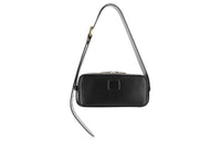 MIU MIU Leather Shoulder Bag Women's Black