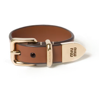 MIU MIU Logo-Engraved Bracelet