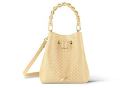 LOUIS VUITTON Cow Leather Shoulder Bag Crossbody Bag Handbag Small Size Women's Yellow