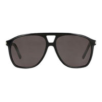 SAINT LAURENT Acetate Nylon Aviator Sunglasses Men Black