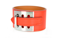 HERMES Wristbands Women's Orange Red
