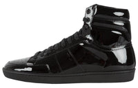 SAINT LAURENT SL/10 High-Top Skateboard Shoes Men's Black