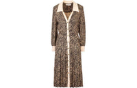 CELINE Long Sleeved Dress Women's Umber