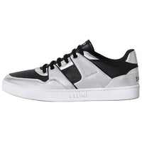 CELINE CT-04 Low-Top Stylish Skateboarding Shoes Men's Silver Black Vintage Version
