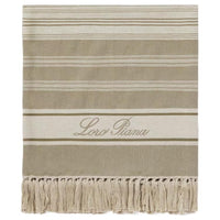 Loro Piana 100% Cotton Knit Scarves Women's Brown