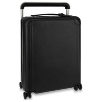 LOUIS VUITTON LV Horizon Leather Patchwork Trim Suitcase Luggage Men's Black