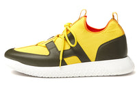 HERMES Duel Low-Top Casual Shoes Men's Yellow
