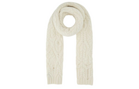Loro Piana Knit Scarves Unisex White