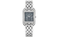 HERMES Wrist Watch Quartz Movement Stainless Steel Strap Gray Dial Women's Watch