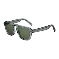 DIOR Metal Square Sunglasses Men's Gray