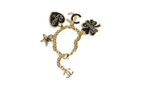CHANEL - Bracelets Women's Black/Gold