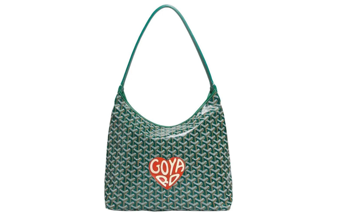 GOYARD Bohème Hobo Canvas With Leather Hobo Bag Shoulder Bag Shoulder Bag Women's