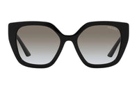 PRADA Irregular Shape Sunglasses Women's Black
