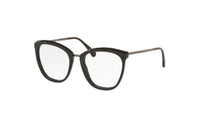 CHANEL - Irregular Shape Eyeglass Frames Women's Black