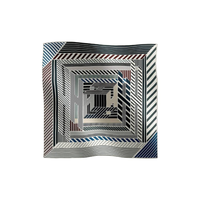 HERMES Silk Scarves Men's Multicolor