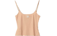 MIU MIU SS23 Tank Tops Women's Cameo Brown