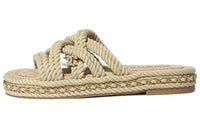 CHANEL Slide Slippers Women's Beige