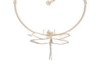 DIOR Metal Necklaces Women's Gold