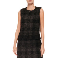 CHANEL SS24 Vest Women's Black Gray Color
