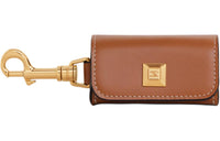CELINE Calfskin Storage Bag Unisex Brown