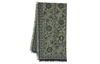 SAINT LAURENT Pre Owned 1980s Floral jacquard Scarf