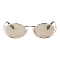 MIU MIU Eyewear Logo Round frame Sunglasses
