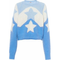 MIU MIU Cashmere Sweaters Women's Blue