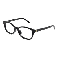 SAINT LAURENT Plate Frame Eyeglass Frames Unisex Black