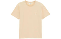SAINT LAURENT Cassandre Crewneck T Shirt