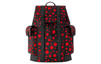 LOUIS VUITTON X Yayoi Kusama Christopher Backpack Black/Red