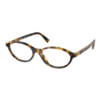 MIU MIU Plastic Oval Eyeglass Frames Women's Brown