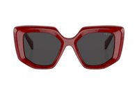 PRADA Logo Geometric frame Sunglasses