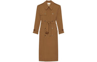 SAINT LAURENT Betled Oversized Trench Coat