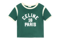 CELINE T-Shirts Women's Green