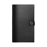 HERMES Evergrain Calfskin Wallet Women's 89 Noir Black